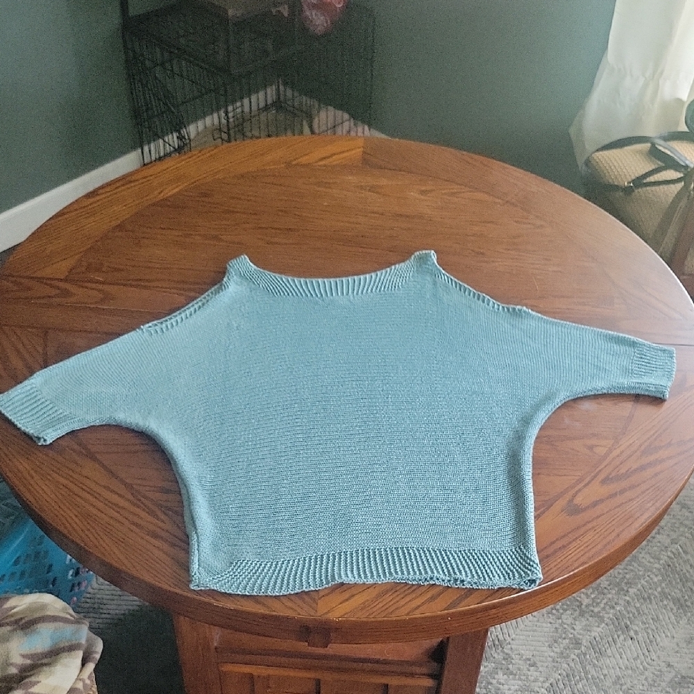 Light Blue Knit Sweater